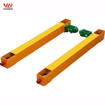 Single girder crane end carriage